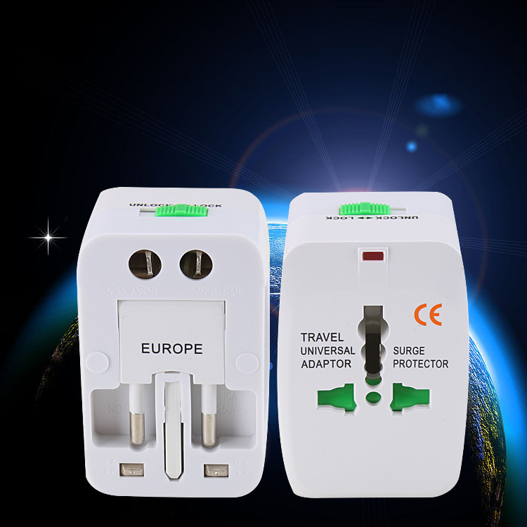 thumbnail image 2 of Convertidor de enchufe US UK AU EU Hugtrwg Adaptador de enchufe portátil para cámara de teléfono portátil, 2 of 2